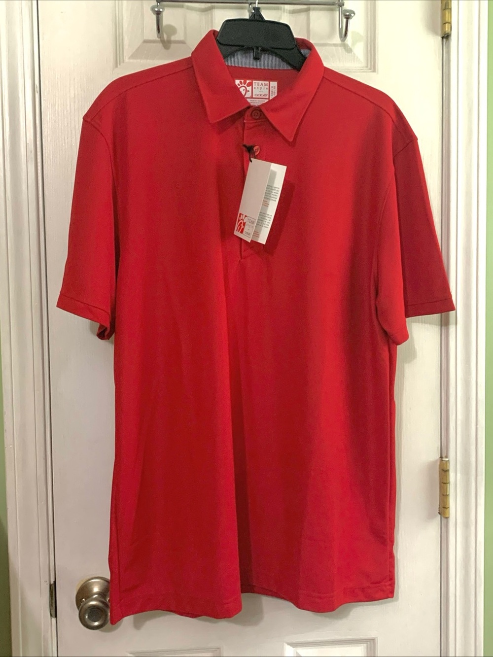 🌟NWT🌟 Oobe Chick-Fil-A Red Polo Employee Uniform Short Sleeve Shirt